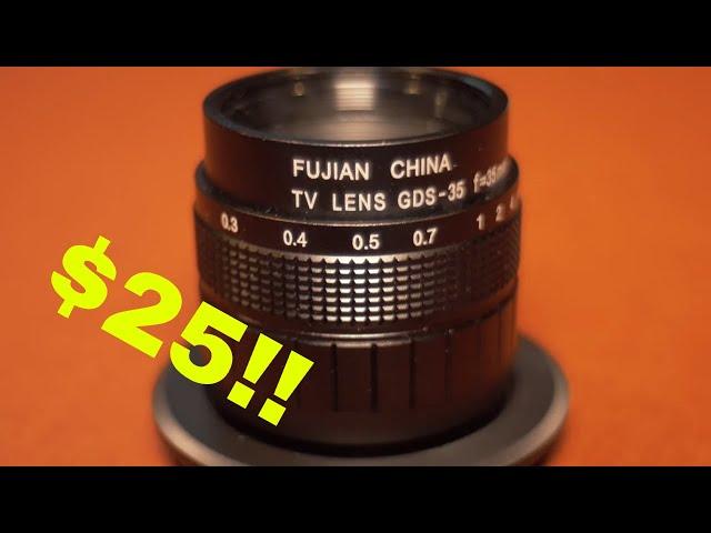 $25 lens??? Fujian 35mm f1.7 REVIEW!