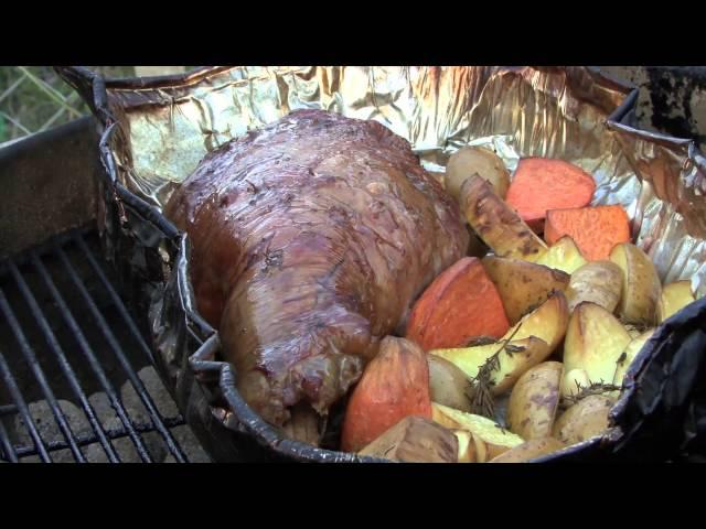 Perfect Smoked Leg of Lamb on WEBER GRILL New Zealand