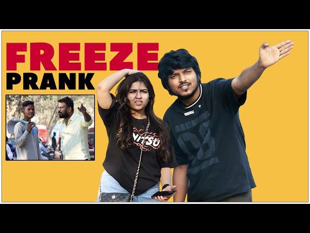 Freezing While Talking Funny Prank | Telugu Pranks | FunPataka