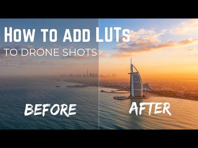 How to Add LUTs on Your Drone Shots 2019 (1000 Sub Special!)