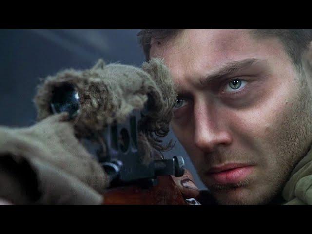 Russian sniper destroys Hitler's army alone | Enemy at the gates