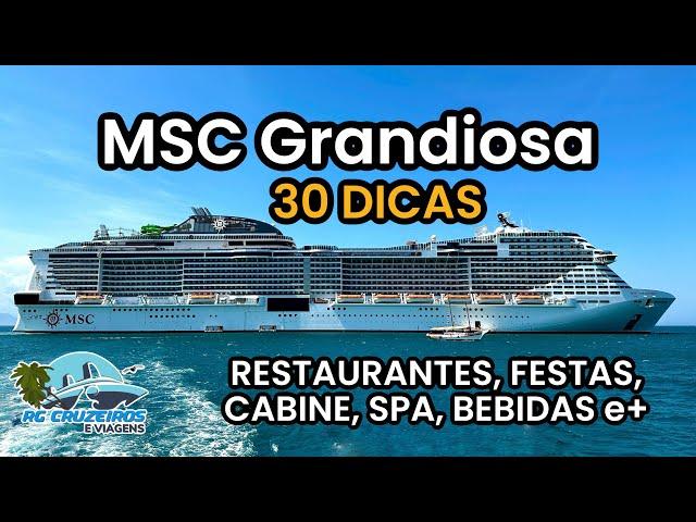 Viajei no MSC Grandiosa por 7 dias: É bom mesmo?