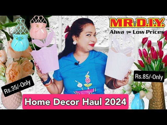 Home Decor Haul| Latest Home Decor Haul 2024 | Mr.DIY Home Decor Haul Starts Rs.35 /-Only|Home decor