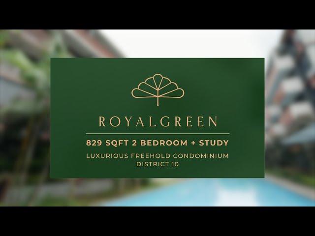 Royalgreen Freehold 2 Bedder + Study For Sale - Singapore Condo Property | Charles Chow