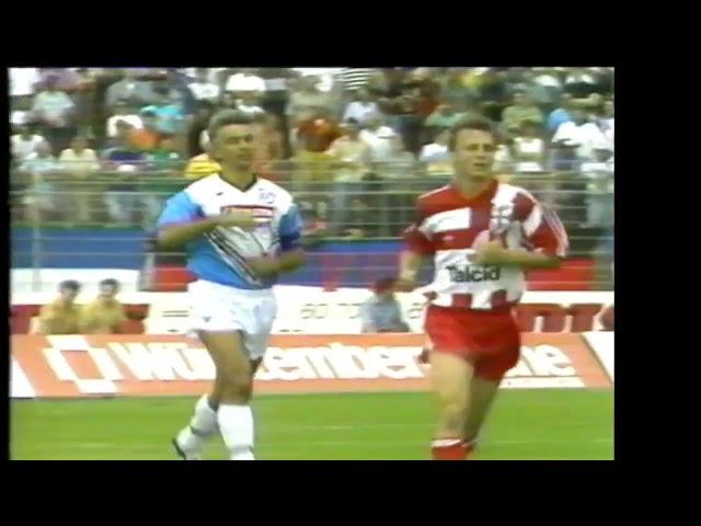 Saison 1991/92 - 05.Spieltag: Karlsruher SC - BAYER 04 LEVERKUSEN