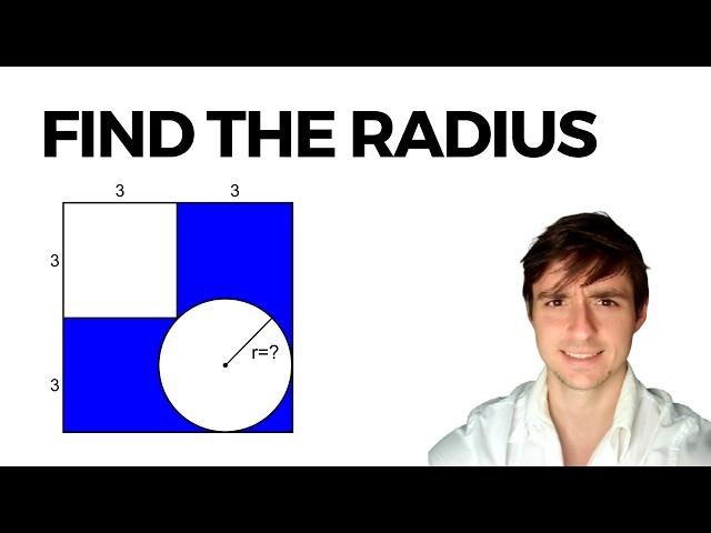 Find the RADIUS OF THE CIRCLE