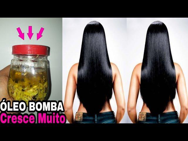 ÓLEO BOMBA- FAÇA O SEU CABELO CRESCER MAIS RAPIDO! Michele Fernandes