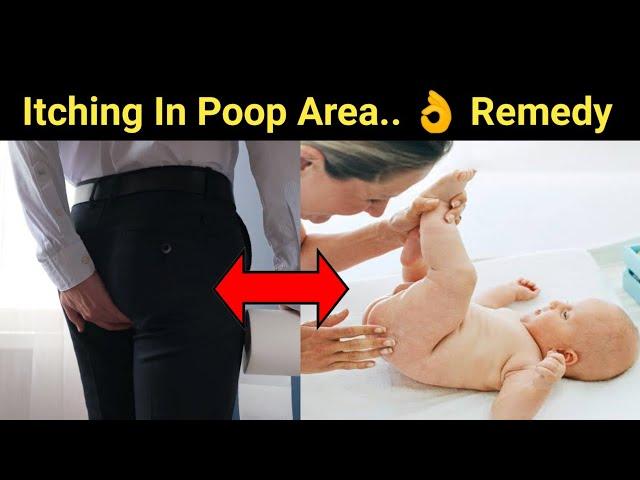 How To Stop Itching (pinworms)  Immediately In Baby Poop Area - Effective Home Remedy