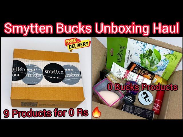 Smytten free sample products review | Smytten Refferal bucks haul | Smytten bucks Unboxing