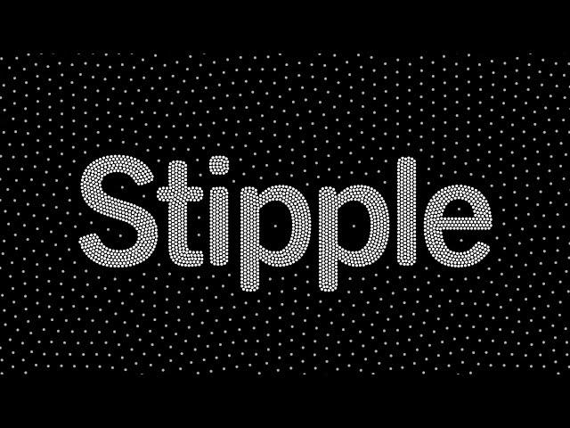 Stipple for After Effects