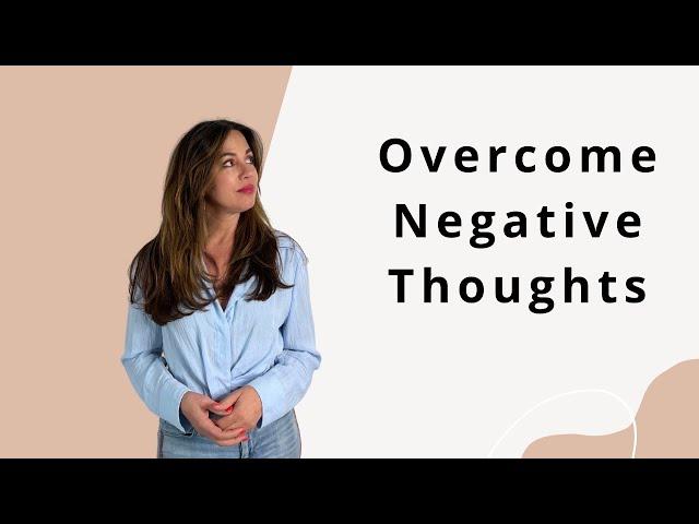 When Negative Thoughts Won't STOP|Michele Lee Nieves