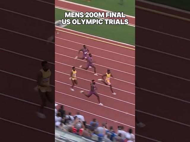 Noah Lyles WINS 200m Men’s Final 2024 US Olympic Trials