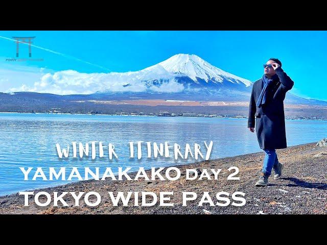 Yamanakako and Oshino Hakkai  Day 2 -    Tokyo Wide Pass Winter Trip