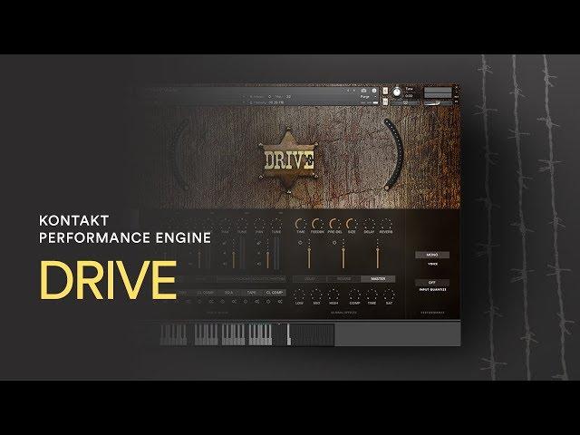 DRIVE MODERN COUNTRY KONTAKT LIBRARY | Country Electric Guitar Sample Pack