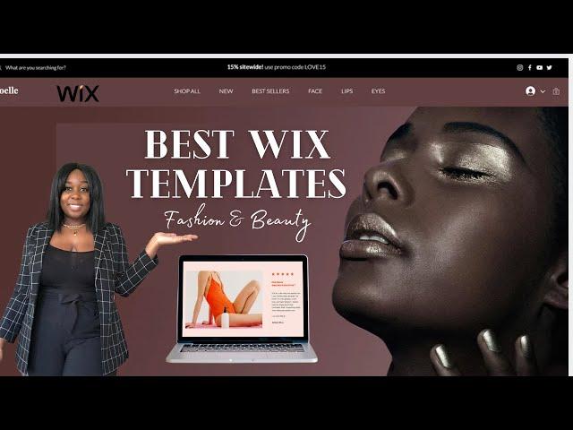 How To Build A Luxury Brand Online | Best Wix Templates For Fashion & Beauty E-commerce Brands