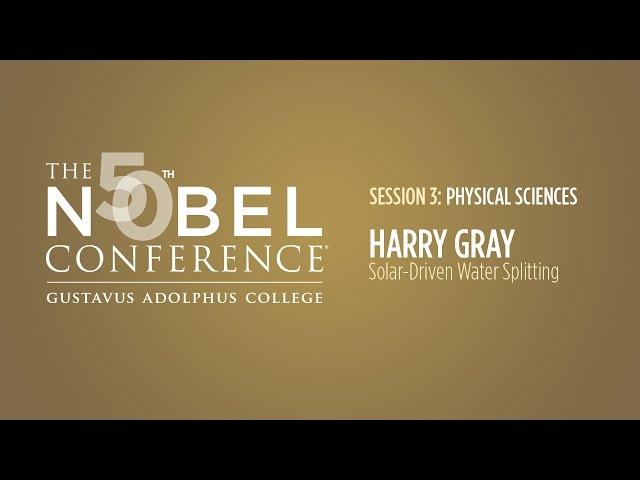 Harry Gray at Nobel Conference 50