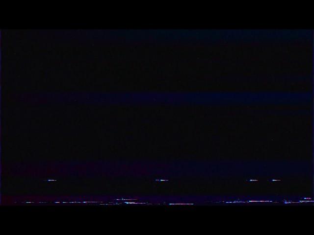 VHS Static / VCR Noise Blue Overlay Video Effect Black Background Filter