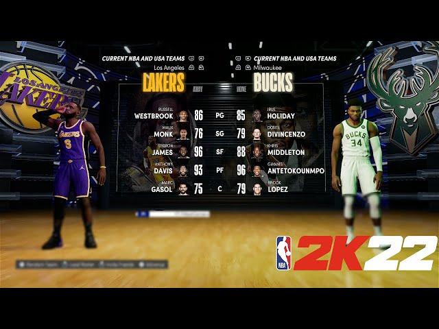 NBA 2K22 ROSTER RATINGS! (NBA 2K22 TEAM/ROSTER RATINGS)