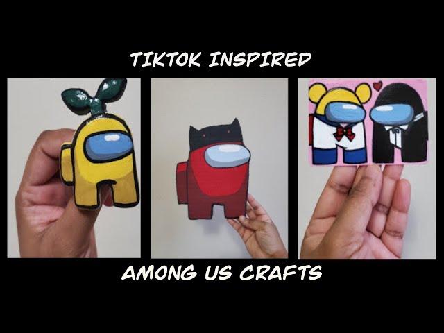 AMONG US ARTS AND CRAFTS (TIKTOK INSPIRED)