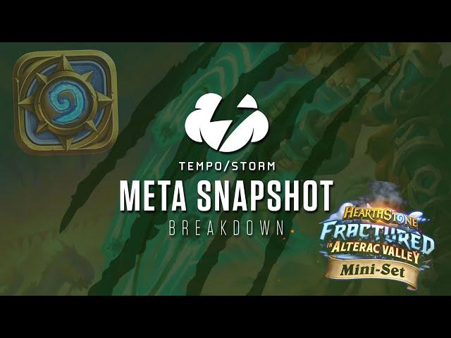 A Meta Smorgasbord | Tempo Strategy | Hearthstone Wild Meta Snapshot