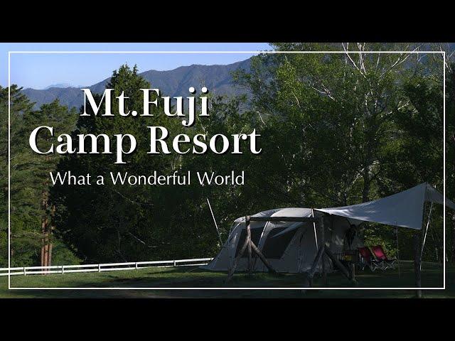 【Mt. Fuji Camp Resort】チワワとキャンプ！大雨スタートの2泊3日、ノーリードでのんびり過ごすキャンプ場