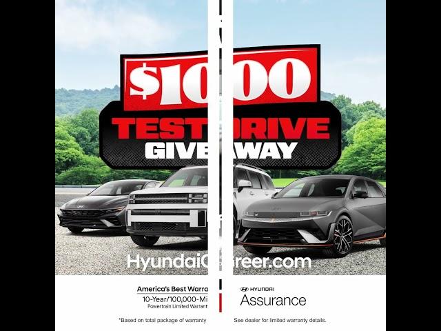 Fred Anderson Hyundai of Greer | $1000 Test Drive