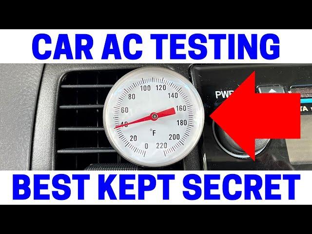 NEVER Perform Car AC Thermometer Testing Until Watching This!