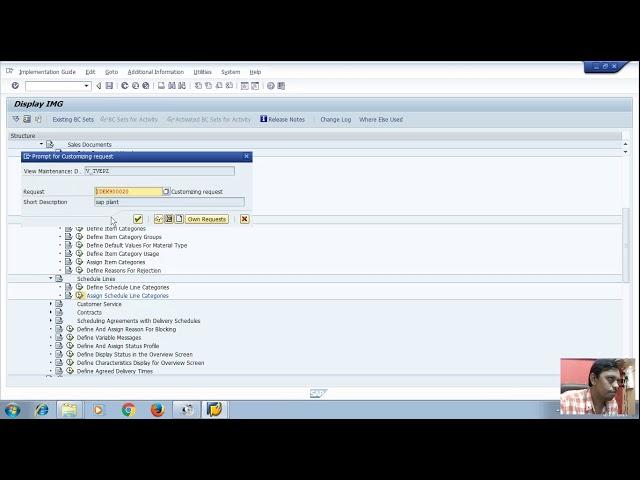 sap sd controlling sales doc with schedule lines assign and create schedule line categories and type