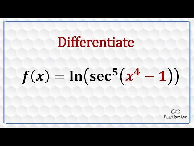 Differentiation by the Chain Rule