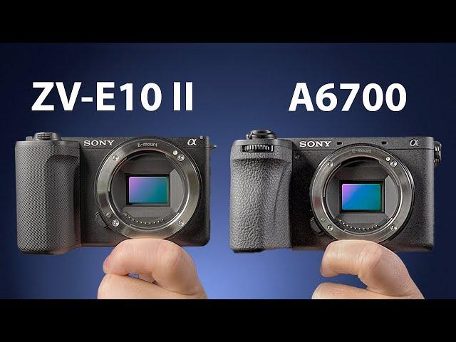 Sony ZV-E10 II vs Sony A6700