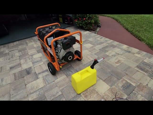 Generac XD5000E portable diesel generator