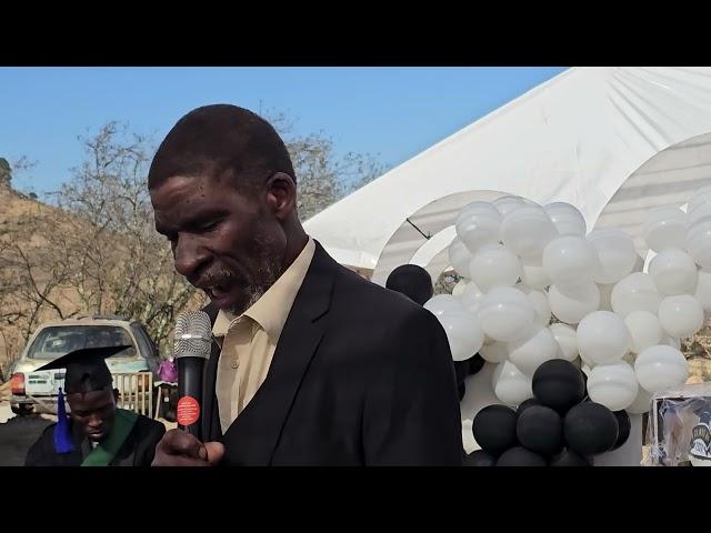 Baba Mlasi at son's celebration -Clifford Sanele Mlasi : Underburg: 21/07/24: UJESU KRISTU UYINKOSI