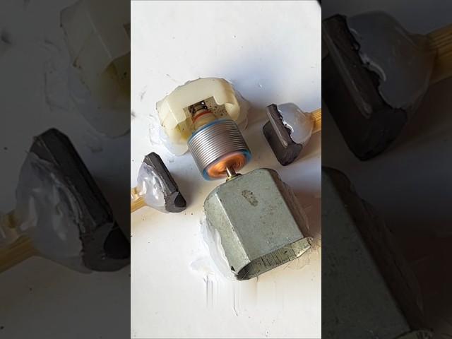 Open DC Motor ° Magnet Test #dcmotor #magnet #tech #motor #youtubeshorts
