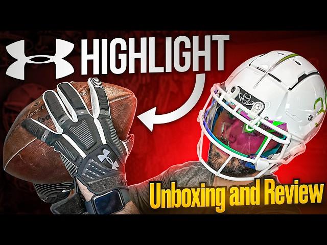 Under Armour Made  A Huge Mistake... Under Armour Highlight Football Gloves review