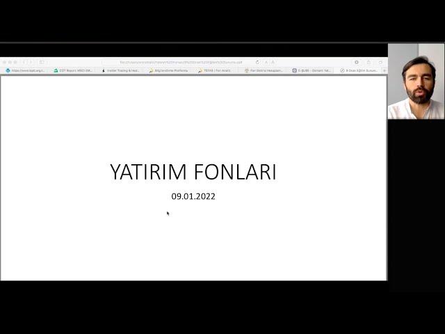 Yatırım Fonları Eğitimi - 1