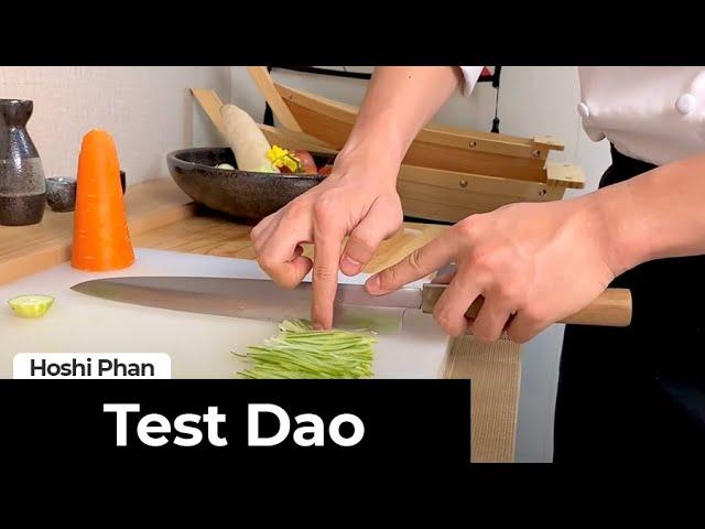 Test Dao Sashimi Cực Bén - Chef Hoshi Phan