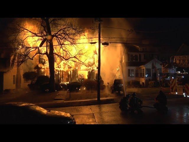 Teaneck,NJ Fire Department 3rd Alarm Fatal 1/28/18