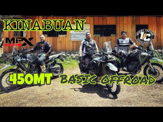 BASIC OFF ROAD RIVER CROSSING TO KINABUAN / CFMOTO 450MT