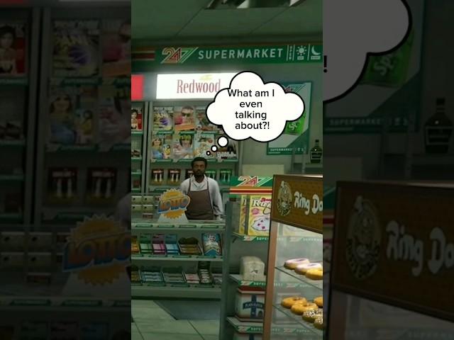 Store Clerk Goes Insane! #gtaonline #shorts #fyp