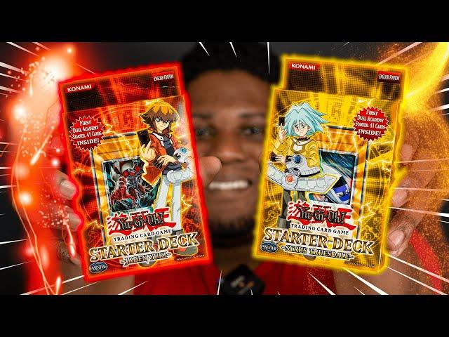 YU-GI-OH GX JADEN vs SYRUS Starter Decks from 2007!