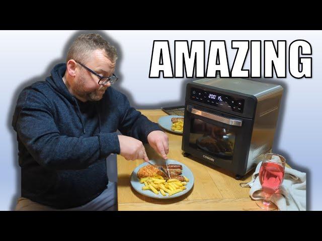 COSORI 12L Rotisserie Air Fryer Oven Review. It's Life Changing!