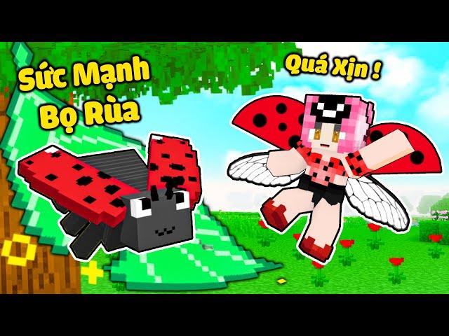 MỀU THỬ THÁCH 24 GIỜ LÀM BỌ RÙA TROLL CHỊ PANDA TRONG MINECRAFT*MỀU CỨU REDHOOD BẰNG SỨC MẠNH BỌ RÙA