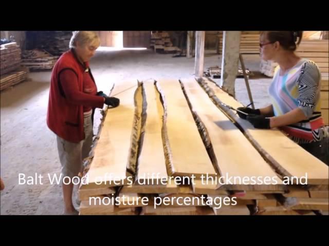 Balt Wood Enterprise English PROMO for Birch lumbers edged and unedged