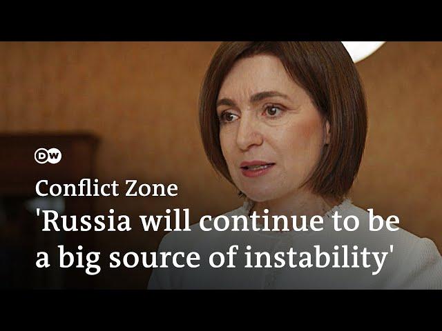 Russia will be a 'source of instability' for years to come - Moldovan President Maia Sandu