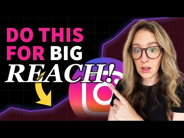 This Is What INSTAGRAM Says To Do For BIG Reach