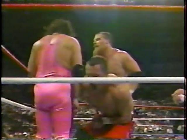 British Bulldogs vs Hart Foundation Saturday Night's Main Event 5-2-87