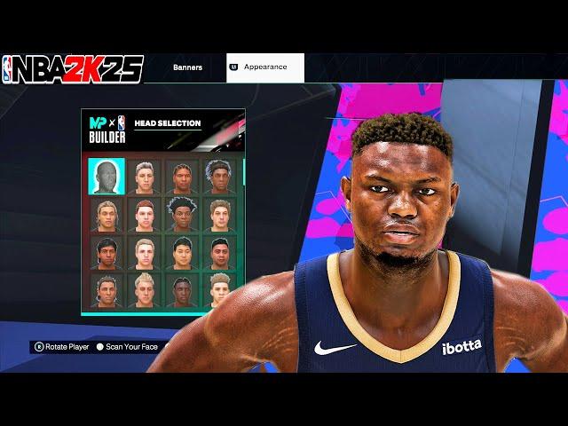 Best Zion Williamson Face Creation in NBA 2k25