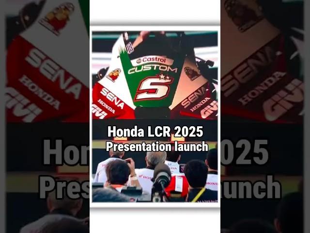 Honda LCR |2025 presentation| MotoGP launch in bangkok#honda #motogp  #johanzarco#somkiatchantra