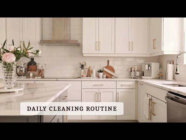 Daily Cleaning Routine | How To Keep Your Home Clean Without Feeling Stressed [Slow Living Diaries]