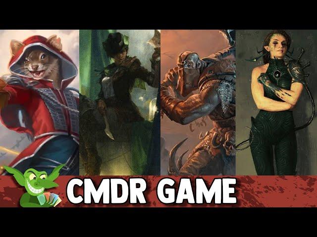 Cruelclaw vs Rilsa Rael vs Coram, the Undertaker vs Belbe EDH / CMDR game play